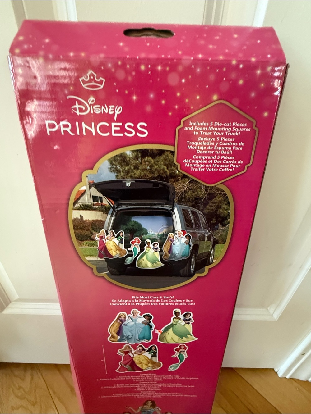 Disney Princess Trunk Decorating Kit - Pink-NWT! - Picture 5 of 7